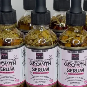 Trillionaire Beauty All Natural Extreme Miracle Hair Growth & Length Retention Oil