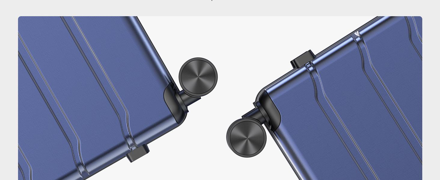 Carry on Luggage, Hard Shell ABS Suitcase with Double Spinner Wheels, Lightweight Expandable Rolling Luggage with TSA Lock