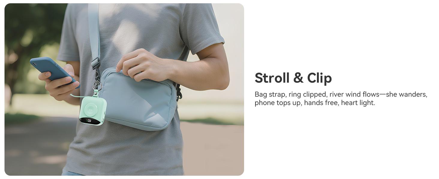 10000mAh Portable Charger Power Bank, 3-in-1 Wireless Battery Pack with Built-in USB-C & Lightning Cables, 22.5W Fast Charging, LED Display for iPhone, Apple Watch & Android Chargeable