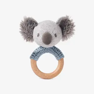 Koala Wooden Baby Rattle