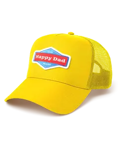 Happy Dad Trucker Hat (Yellow)