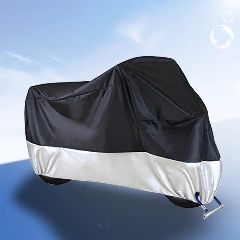 Motorcycle Covers, Motorbike Cover with Lock-Holes Motorcycles Vehicle Cover Fits Up to 97" Motorcycles Vehicle - XL Size