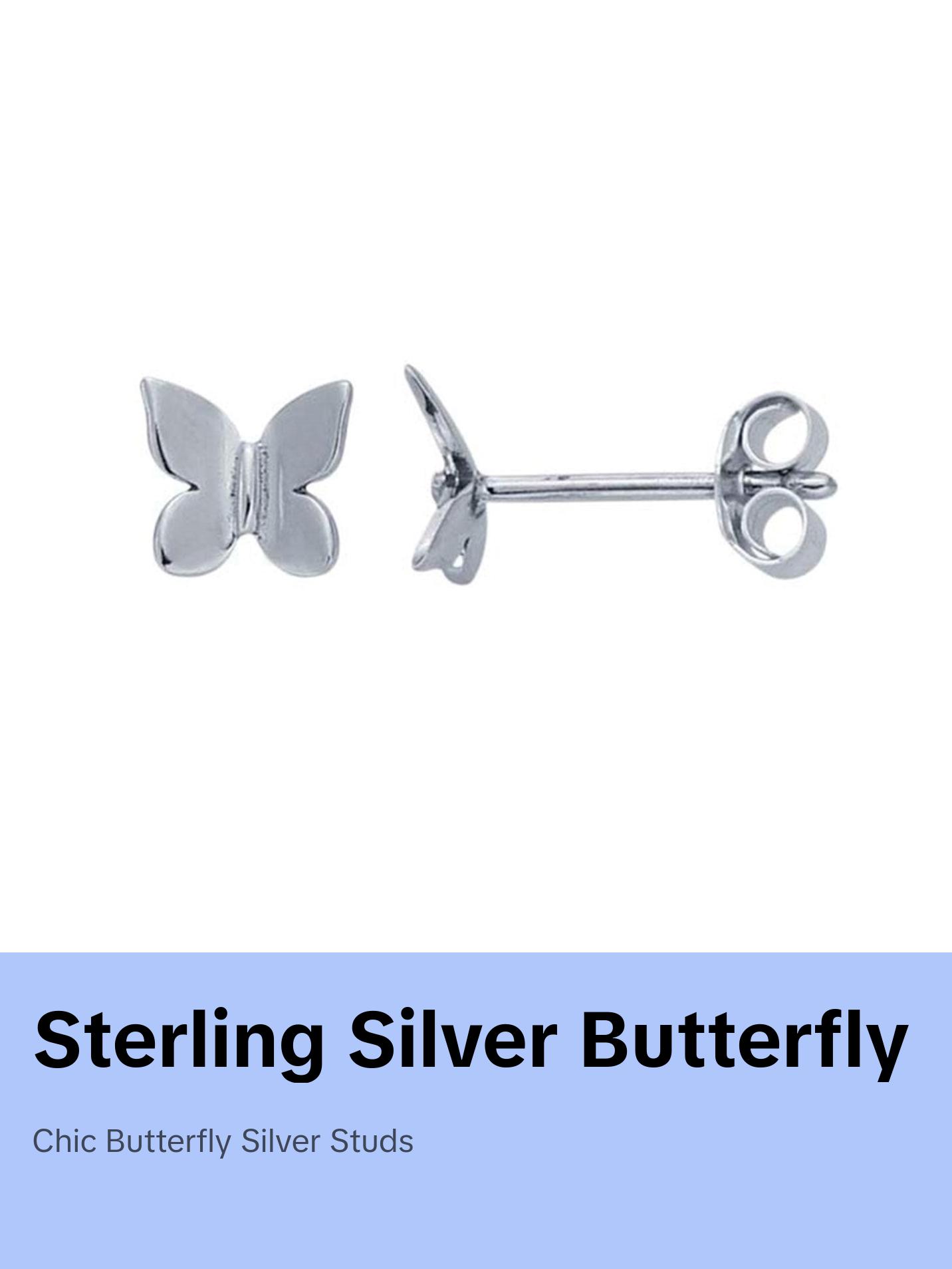 Butterfly Post Earrings