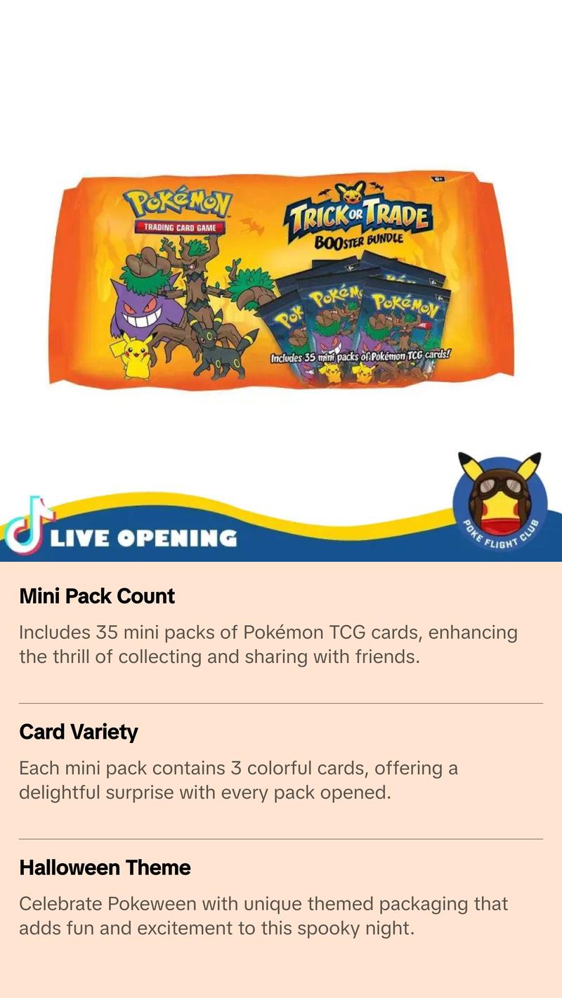 Pokemon Trick or Trade 2024 BOOster Bundle