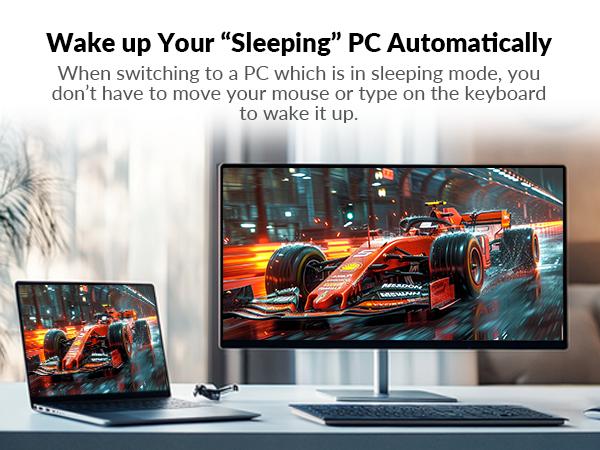 AV Access KD-E20 KVM Switch Docking Station for 2 Monitors 2 Laptops, 4K Dual Monitor, 100W PD for Each Laptop, 1G Ethernet, EDID Emulation