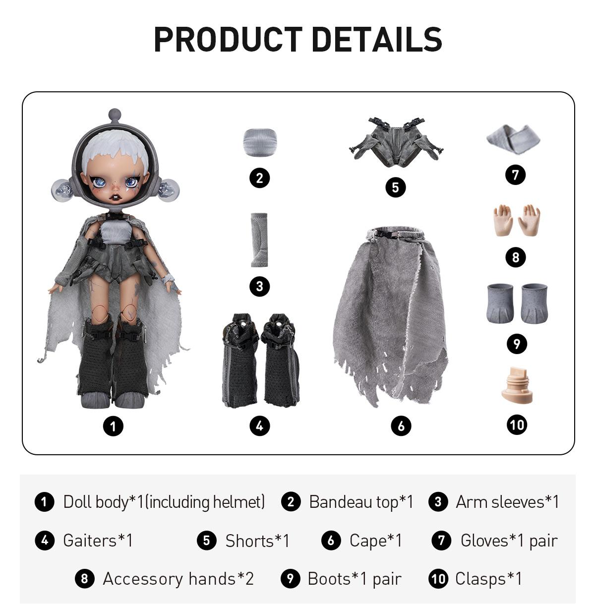 POP MART SKULLPANDA × HAMCUS 1/6 Action Figure