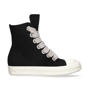Rick Owens DRKSHDW Jumbo Lace High Black Sneakers