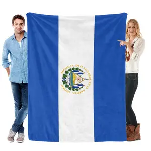 El Salvador Flag Blanket El Salvador Throw Blanket  El Salvador Flannel Blanket  El Salvador Cozy Blanket  Adult Kid BlanketGift for Men Women, Gift for Kids, Christmas Gift, Halloween Gift