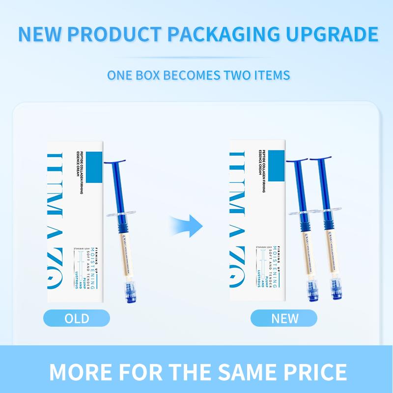 LUMAZO-Polypeptide Collagen Elastic Essence Cream Moisturizing Hydrating Firming Low Irritating Serum