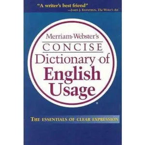 USED-Merriam-Webster's Concise Dictionary of English Usage by Merriam-Webster (Paperback)