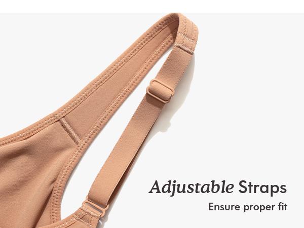 DELIMIRA Women's Inbarely Plus Full Coverage Bra No Padded Plus Size Underwire Unlined Seamless Bras SpringStatements