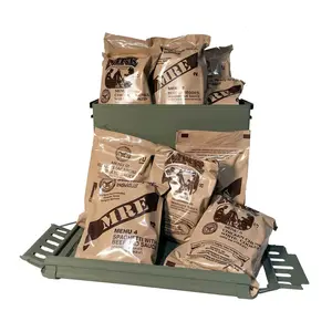 M582/M592 (30mm) Renewed Ammo Can and Inspection Date 2026 MRE Combo - 6 Options