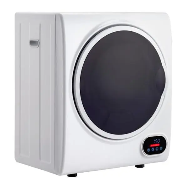 ZOKOP GYJ28-88-E Compact Portable Household Clothes Dryer 1.5CUFT Drum Dryer With LED Display -White 120V 2.5KG