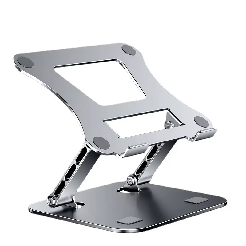 Laptop Stand Adjustable Carbon Steel Notebook Tablet Stand Up to 17 Inch Macbook Laptop Portable Foldable Cooling Holder