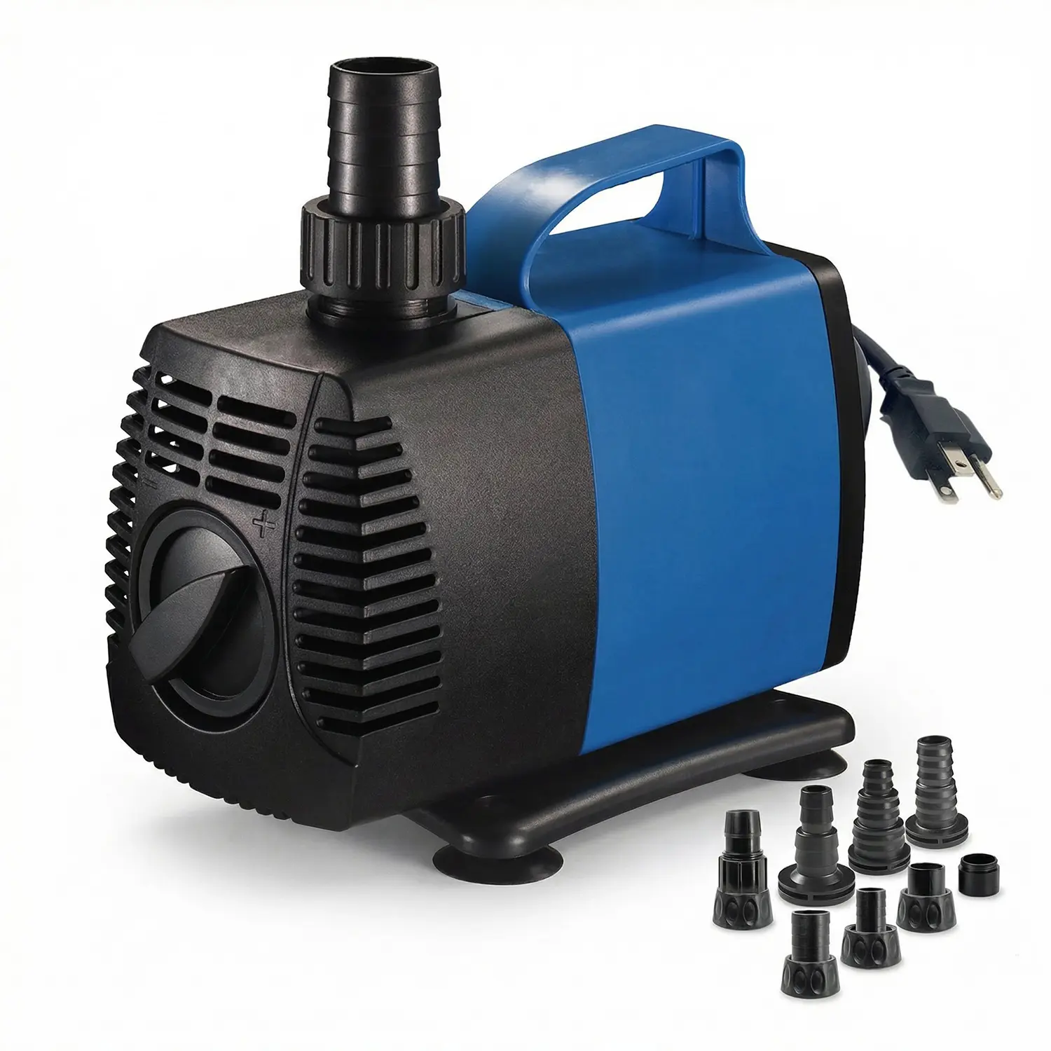 Aqua Dream 1720 GPH UL-Certified 65W Ultra-Quiet Energy-Saving Amphibious Submersible Water Pump - Aquarium, Fountain, Smart Water Circulation Pump for Ponds, Hydroponics (Saltwater & Freshwater Compatible), Aquarium Pump