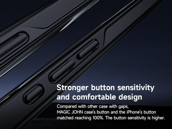 MAGIC JOHN 360 Degrees Rotating Magnetic Stand Phone Case for iPhone and SamSung