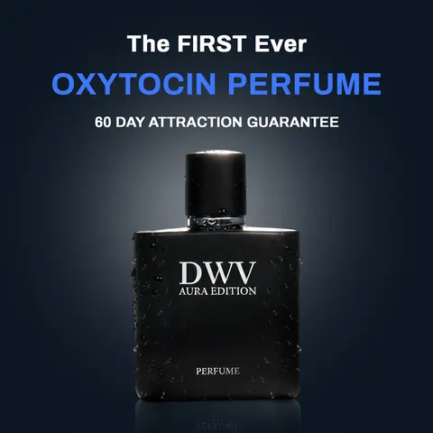 DWV AURA Men's Liquid Cologne Spray - 50ml Limited Edition Fresh Woody Non-Toxic Aerosol Fragrance, Bold Confident Scent, Enhances Social Attraction, Ideal Valentine's Day Gift for Men