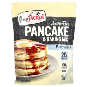 FlapJacked Gluten-Free Pancake and Baking Mix, Buttermilk, 24 oz (680 g)