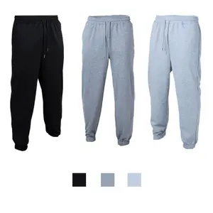 3-Pack AMZPURE Men's Ultra Soft & Comfortable Relaxed Fit Athletic Joggers Sweatpants with Pockets