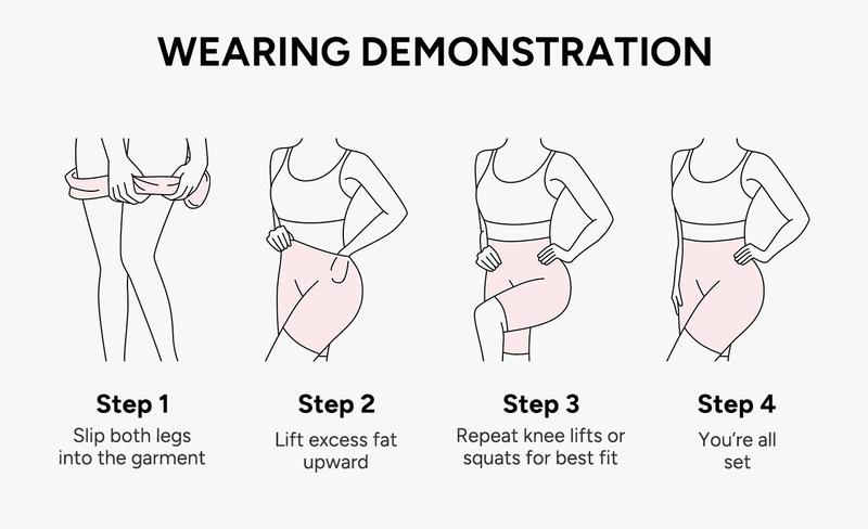 Nebility Women's Breathable Shapewear Pants - Seamless Tummy Control Compression, Basic Minimalist Comfort Fit Womenswear Bridal