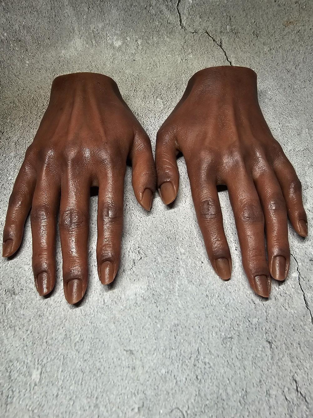 Realistic Silicone Nail Practice Hand  Nail Art  Manicure