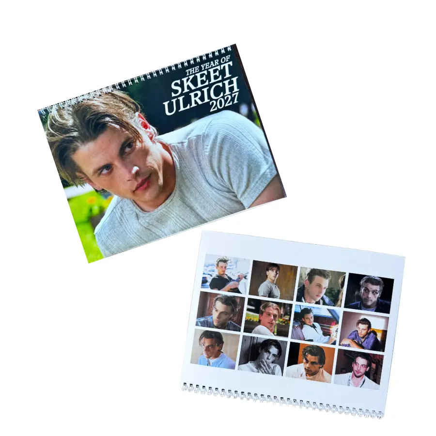 2027 Handsome Young Man Wall Calendar – Aesthetic Portrait Monthly Calendar, Teen & Young Adult Gift