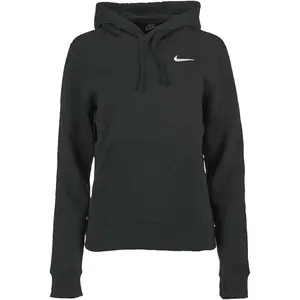 NIKE Women's Fleece Pullover Hoodie Top - Soft Warm Brushed Fleece Knit, Long Sleeve with Elastic Cuffs, Adjustable Wrap Design, Breathable Essential for Gym, Everyday Wear, Comfortable Fit