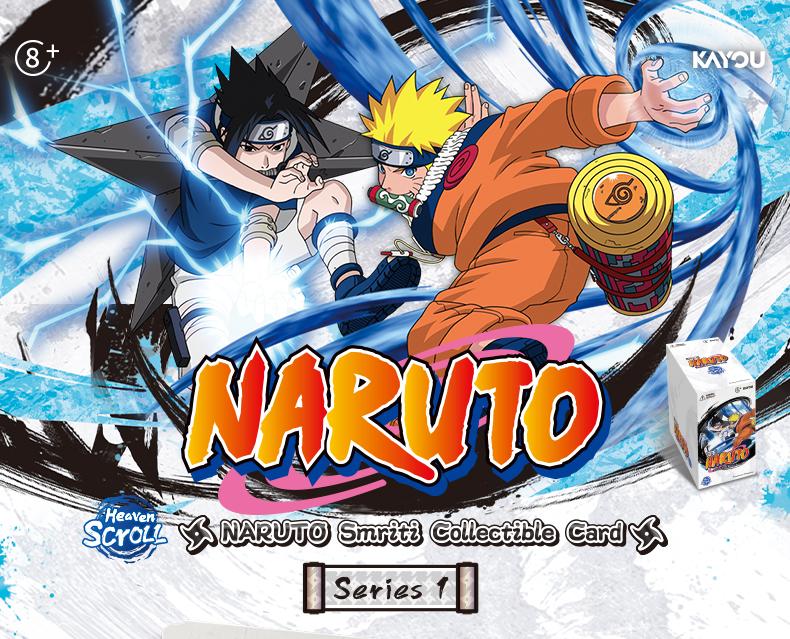Naruto-Smriti Collectible Card-Heaven Scroll-NA-Series 1-One Sealed Case (8 boxes, 24 packs per box)