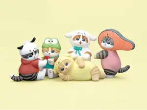 Mofusand × S Characters Vol.3 Capsule Toy Box – Cute Cat Gashapon Collectible,Cute Cat Capsule Toy Collectible