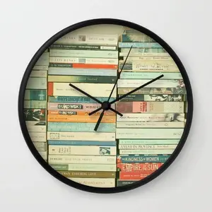Bookworm Wall Clock