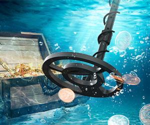 10-OFF! GoGonova Waterproof Metal Detector for Adults,  Professional Higher Accuracy Gold Detector with LCD Display, 6 Mode, Advanced DSP Chip 10" Coil, 39.3'' to 59.3" Adjustable
