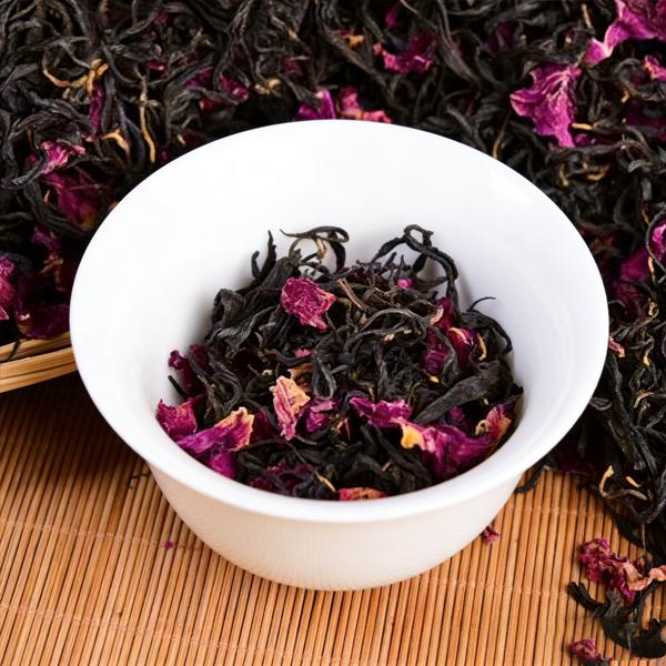 AITOPO Chinese Pu'er Rose Tea 60g （2g*30bags ）Healthy Wellness Tea for Valentine's Day Buy one, get one free