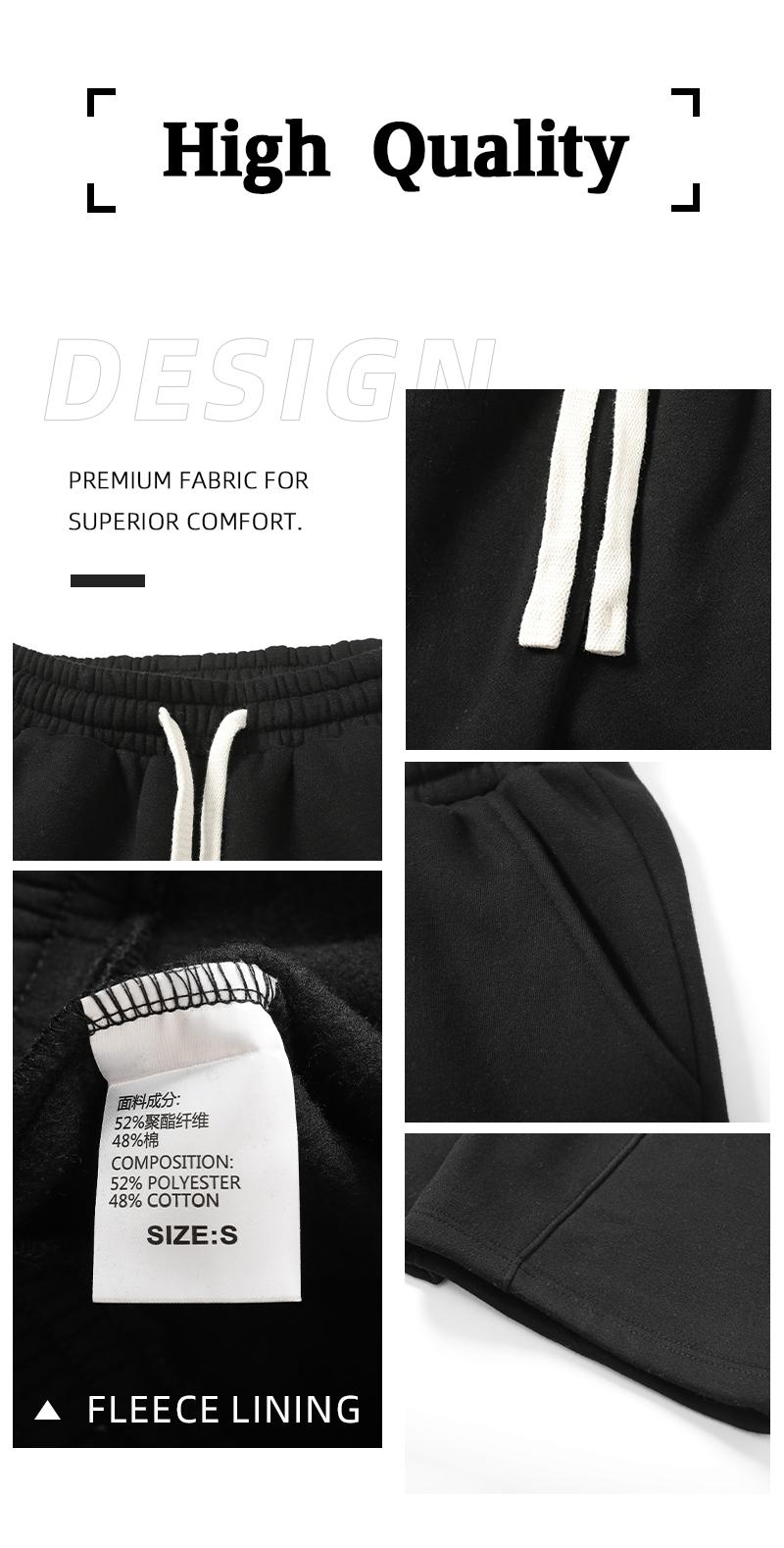 Men's Thermal Lined Sweatpants Oversize Drawstring Waist Casual Loose Pants for Fall Winter School Season Daily Wear Cozy Warm Soft Cotton Men's Thermal Lined Sweatpants Oversize Drawstring Waist Casual Loose Pants for Fall Winter School Season Daily Wear Cozy Warm Soft Cotton