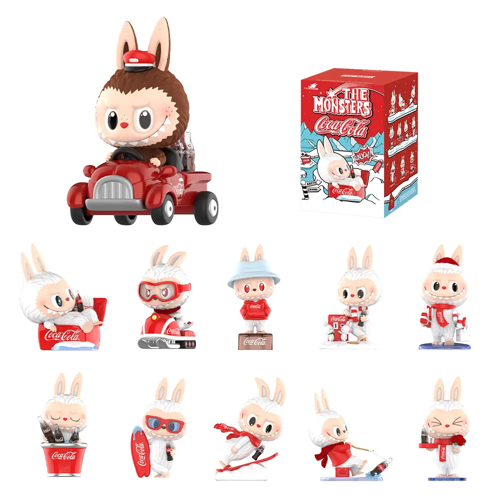 POP MART THE MONSTERS COCA-COLA Series Figures, Blind Box, Mystery Box LABUBU Fun Toy