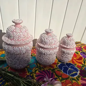 Talavera Canister Set - Set of 3