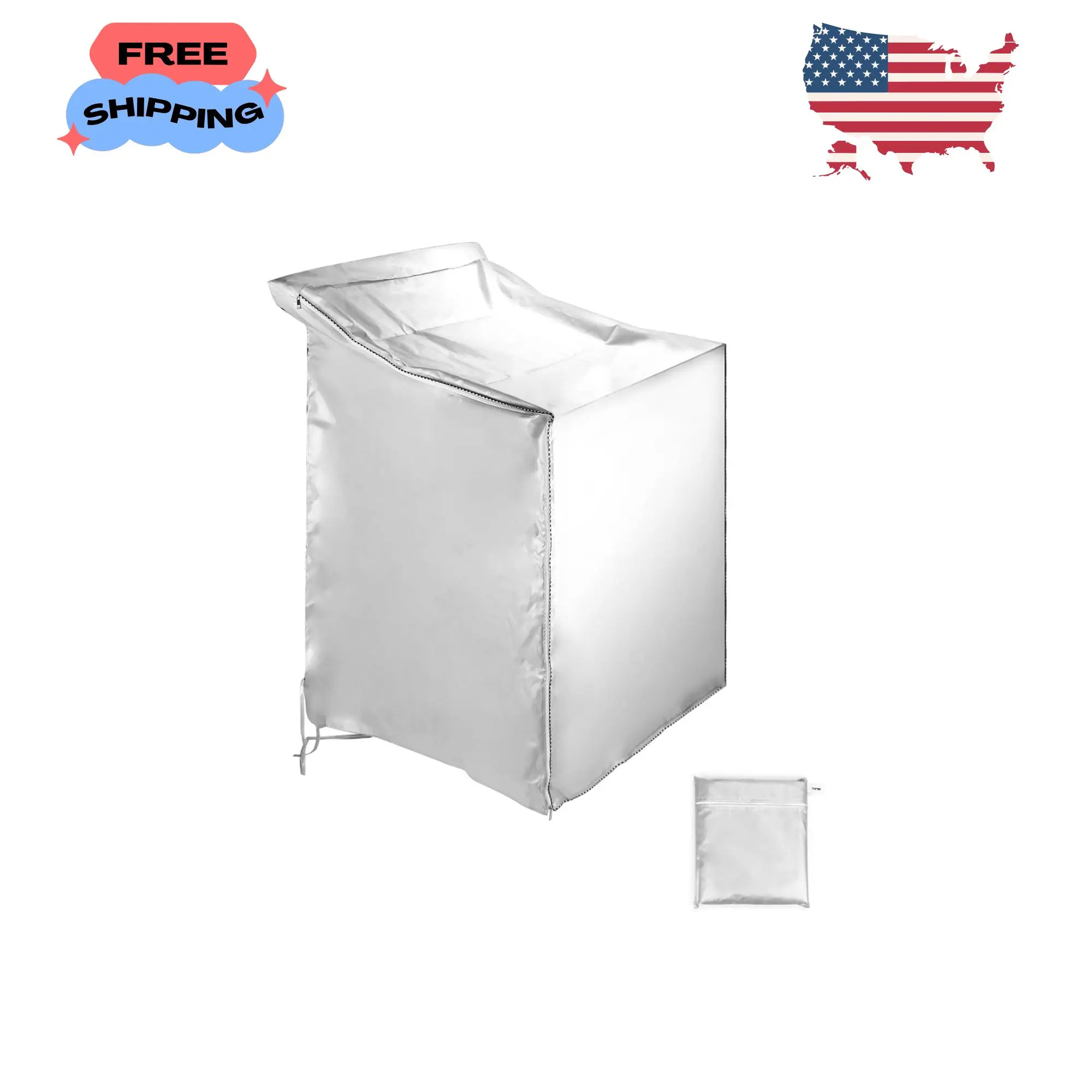 Washer and Dryer Covers, Heavy Duty Waterproof Washing Machine Cover 29" W x 28" D x 43" H