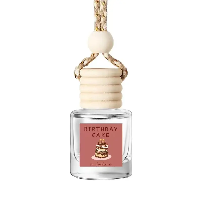 Mahogany Teak Wood Hanging Diffuser - Plant-Powered Alcohol-Free Non-Toxic Liquid Essential Oil Air Freshener, Adjustable Fragrance, Car Accessories, Natural Hanging Fresh Scent Home Fragrance Accessories, Multiple Scents, Aesthetic Decor, Hanging Scent O