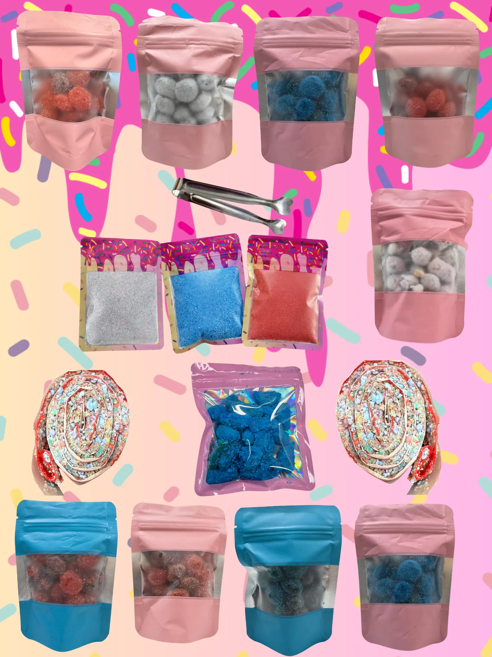 Simply Sweet CLE Ultimate Gift Bundle - Halal Certified Candy Pack with Cotton Candy Treats