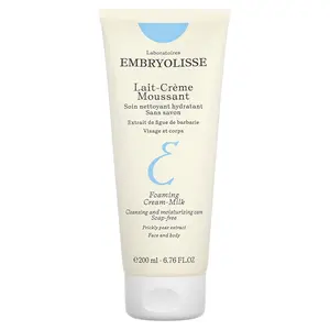 Embryolisse Foaming Cream-Milk Cleanser, 6.76 fl oz (200 ml)