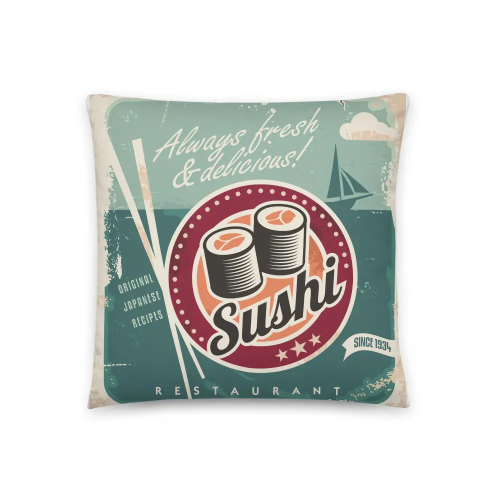 Sushi Basic Pillow