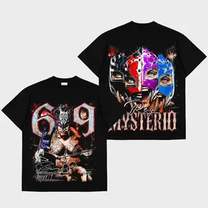 Rey Mysterio 619 Premium Cotton T-Shirt, The Master of the 619 Shirt, The Ultimate Underdog Shirt, King of Lucha Libre shirt, Rey Mysterio Fans Shirt, Fashion Cotton, Full Sizes, For Men, For Women