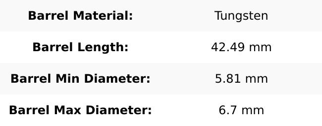 Viper Sinister Darts 95% Tungsten Soft Tip Darts Grooved Barrel 18 Grams