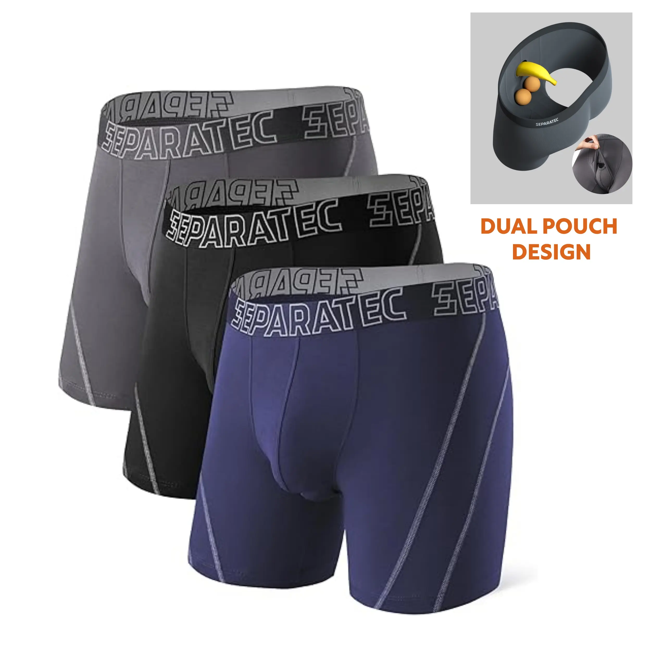 Navy Blue/Dark Gray/Black - 3