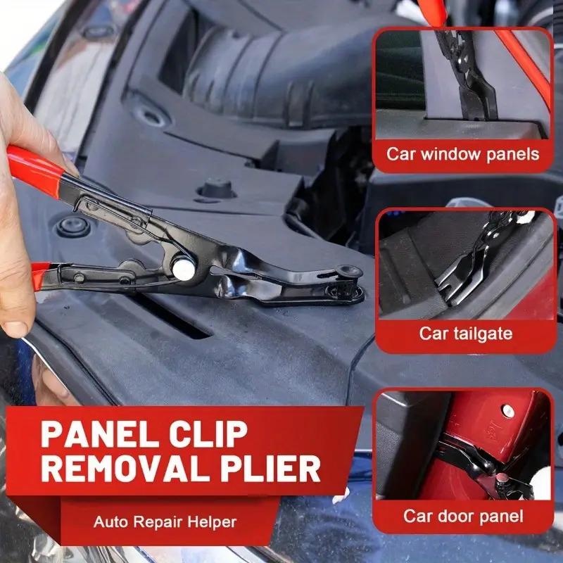Auto Clip Pliers & Fastener Remover Kit, Car Trim Rivet Removal Pry Tools with Storage Bag, Automotive Tools for Car Accessories & Door Panels Repair, Repair Kit, Panel Removal Hand Tools
