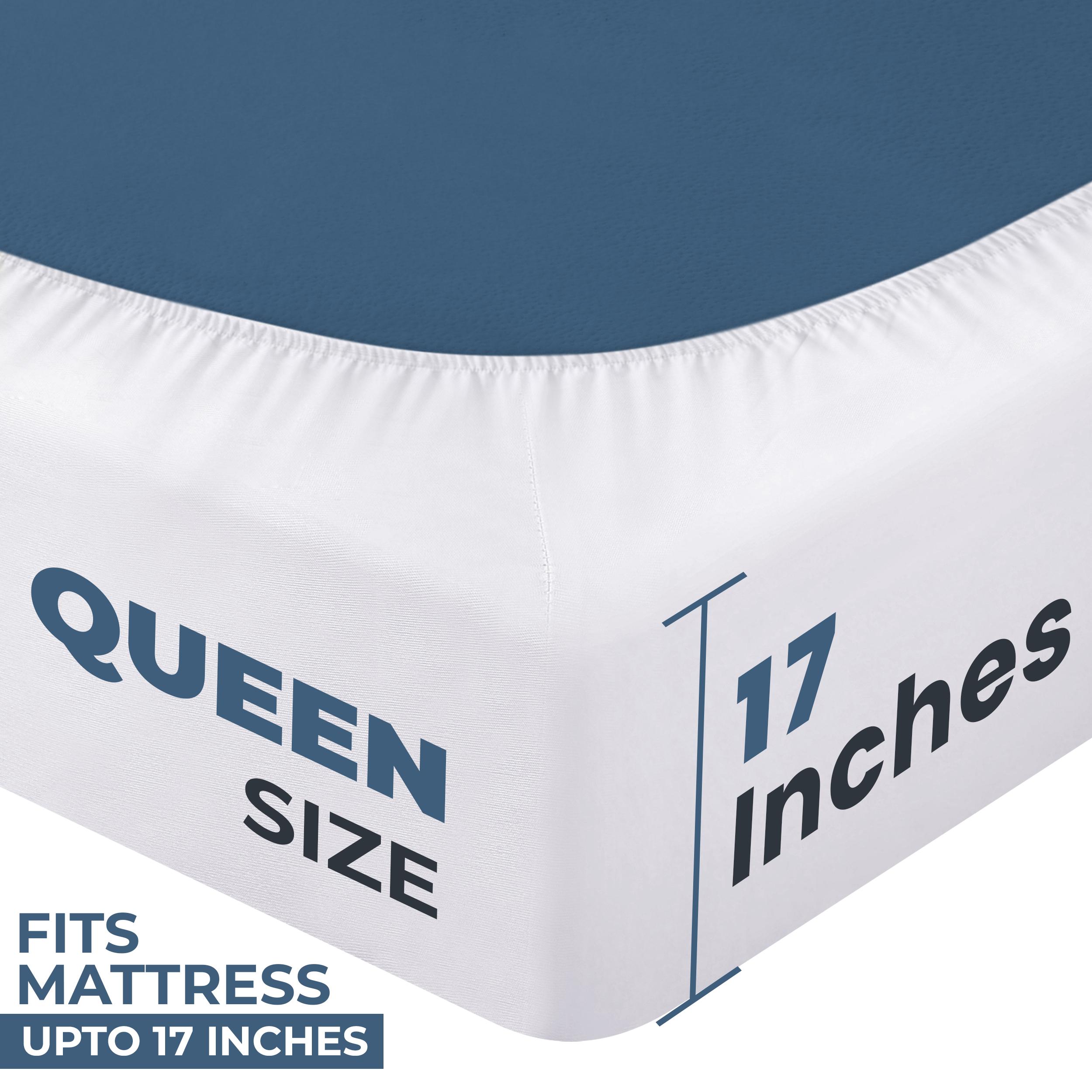 Utopia Bedding Waterproof Terry Mattress Protector, 200 GSM, Terry Cover, Breathable & Stretchable Pockets