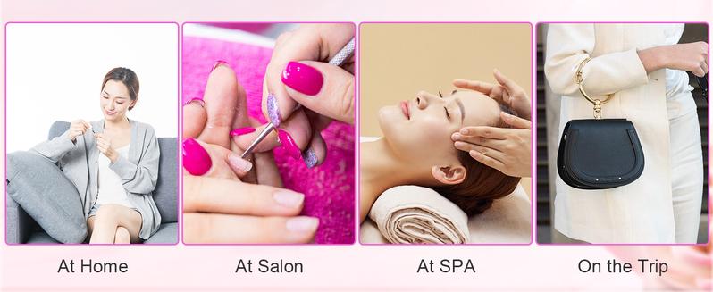 Makartt Cuticle Trimmer with Cuticle Pusher, 3 PCS Pink Nail Cuticle Nipper Professional Pedicure Manicure Tools with Stainless Steel Dual End Pusher, Nail Scraper Nail Care Nail Art