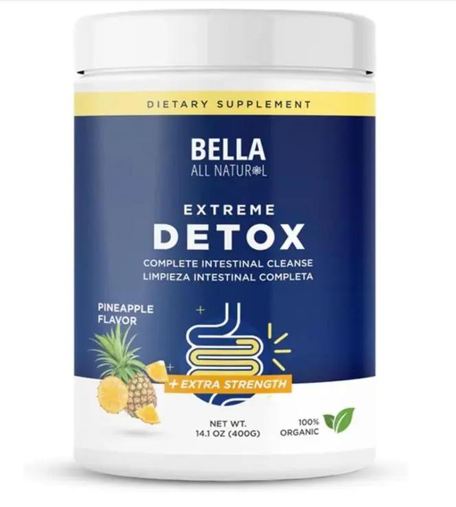 Bella All Natural Extreme Detox Powder (Pineapple)
