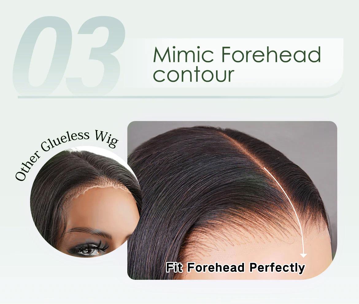 [Luxury Queen Series] FF WIG Water Wave Raw Human Hair Glueless Wig 30 Inches 9*6 Pre-Cut HD Lace 250% Density Natural Black Wear Go Wig with Special Drawstring #FFWIG