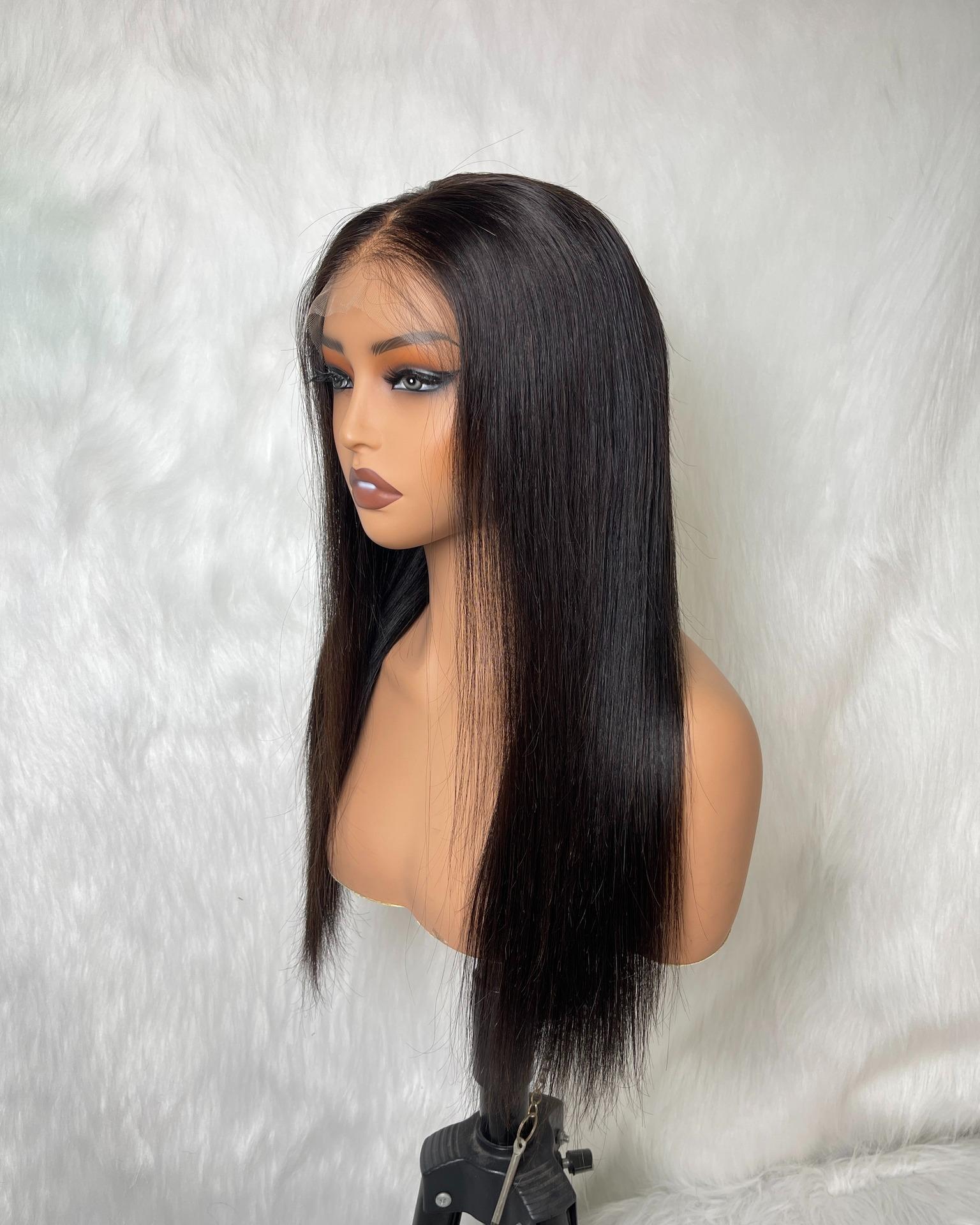 [30" = $114] Straight Human Hair Wigs 13x6 Transparent Lace Front Wigs Brazilian Natural Hair Wig Sale Pre Plucked 13x4 HD Lace Frontal Wig 180%