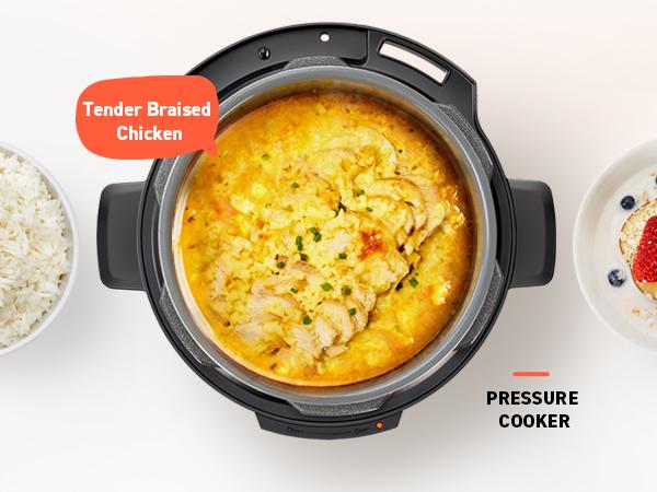 [Live] COSORI Electric Instant Pot Pressure Cooker 6-Qt, 9-in-1 Multi-Cooker: Rice, Sauté, Sous Vide,Sterilizer,1100W,Stainless Steel,Aluminium Inner Pot,Cookbook